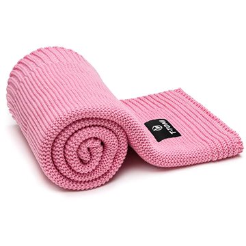 

T-TOMI Pletená deka Pink waves