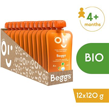 

Beggs BIO Smoothie s jogurtem a tropickým ovocem 12× 120 g