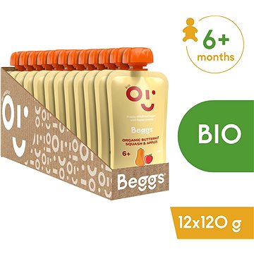 

Beggs BIO Máslová dýně a jablka 12× 120 g