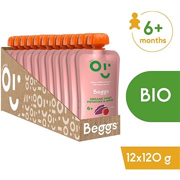 

Beggs BIO Batáty a jablka 12× 120 g