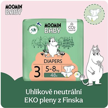 

Moomin Baby 3 Midi 5–8 kg (48 ks)