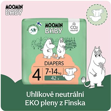 

Moomin Baby 4 Maxi 7–14 kg (42 ks)