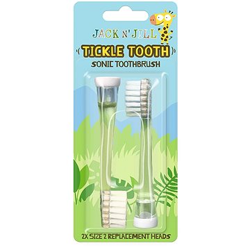 

Jack N´Jill náhradní hlavice na sonický zubní kartáček Tickle Tooth, 2 ks