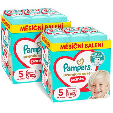

PAMPERS Premium Care Pants vel. 5 (204 ks)