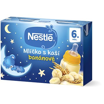 

NESTLÉ mlíčko s kaší banánové 2× 200 ml