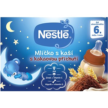 

NESTLÉ mlíčko s kaší kakaové 2× 200 ml