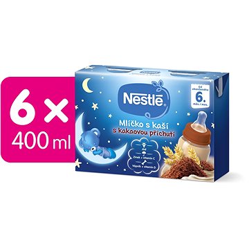 

NESTLÉ mlíčko s kaší kakaové 6× (2× 200 ml)