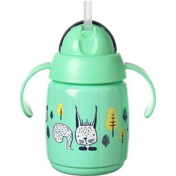 

Tommee Tippee Superstar s brčkem 6m+ Green, 300 ml