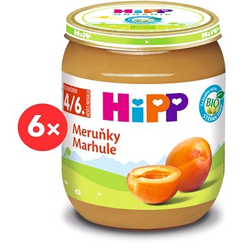 

HiPP BIO Meruňky - 6× 125 g