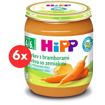 

HiPP BIO Karotka s bramborami - 6× 125 g
