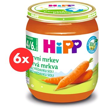 

HiPP BIO První mrkev - 6× 125 g