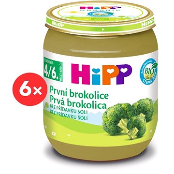 

HiPP BIO První brokolice - 6× 125 g