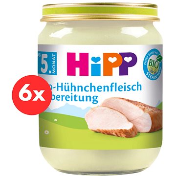 

HiPP BIO Kuřecí maso - 6× 125 g
