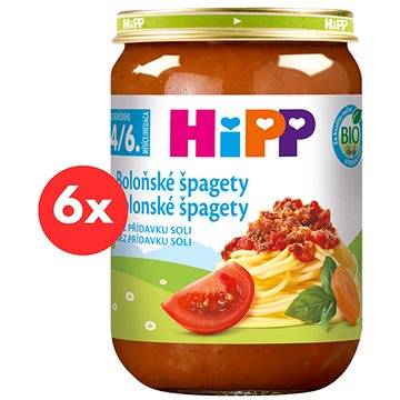 

HiPP BIO Špagety v boloňské omáčce - 6× 190 g