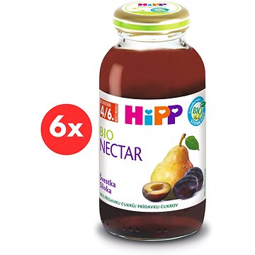 

HiPP BIO Švestkový nektar - 6× 200 ml