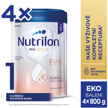 

Nutrilon Profutura Duobiotik 1 počáteční mléko 4× 800 g