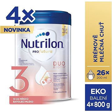 

Nutrilon Profutura Duobiotik 3 batolecí mléko 4× 800 g