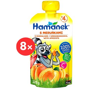 

HAMÁNEK meruňka 8× 120 g