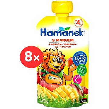 

HAMÁNEK mango 8× 120 g