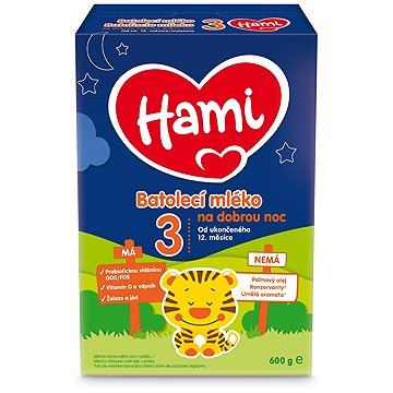 

Hami 3 batolecí mléko na dobrou noc 600 g