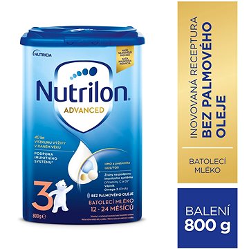 

Nutrilon 3 Batolecí mléko 12+ 800 g