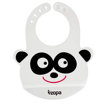 Zopa Silikonový bryndák - Panda - Bryndák