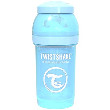 TWISTSHAKE Anti-Colic 180 ml Pastelově modrá - Kojenecká láhev