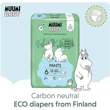 

Muumi Baby Pants Junior vel. 6 (36 ks)