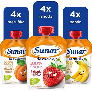 

Sunar Do ručičky ovocná kapsička mix příchutí 12× 100 g