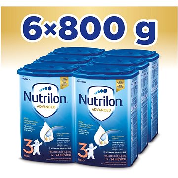 

Nutrilon 3 Batolecí mléko 12+ 6× 800 g