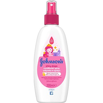 

JOHNSON'S BABY Shiny Drops kondicionér ve spreji 200 ml