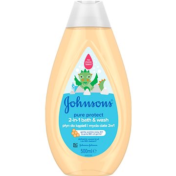 

JOHNSON'S BABY Pure Protect koupel a mycí gel 2v1 500 ml