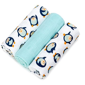 

T-TOMI BIO Bambusové pleny Penguins