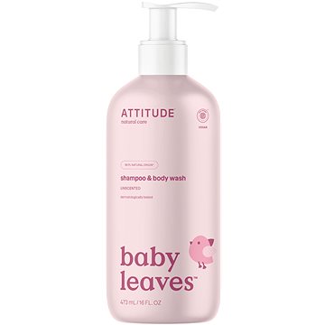 

ATTITUDE Baby Leaves 2v1 bez vůně 473 ml