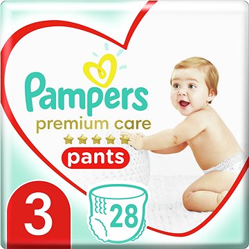 

PAMPERS Premium Pants Carry Pack vel. 3 (28 ks)