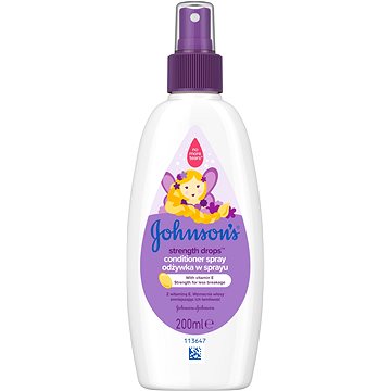 

JOHNSON'S BABY Strength Drops posilující kondicionér ve spreji 200 ml