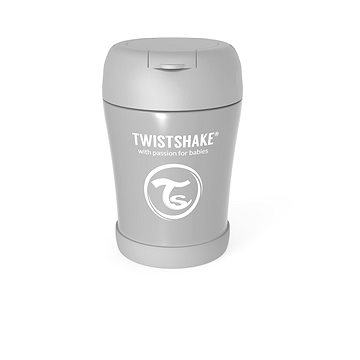 

TWISTSHAKE Termoska na jídlo - šedá
