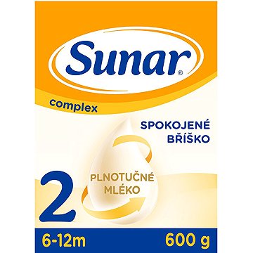 

Sunar Complex 2 pokračovací kojenecké mléko 600 g