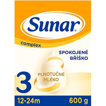 

Sunar Complex 3 batolecí mléko 600 g