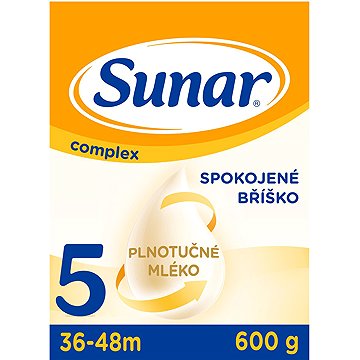 

Sunar Complex 5 dětské mléko, 600 g