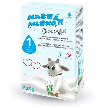 

GOLDIM Naše Mléko 1, 525 g