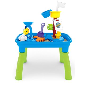 Petite&Mars Stolek hrací na vodu a písek Sandy Tim - Vodní stůl