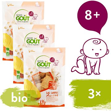 

Good Gout BIO Mangové polštářky 3× 50 g