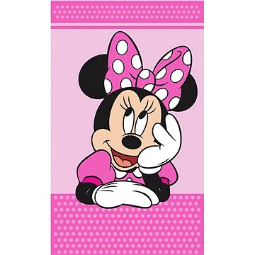 

Carbotex Dětský ručník Minnie Hvězdná přání 30 × 50 cm