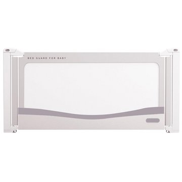 

iMex Zábrana na postel Premium 160 cm světle šedá