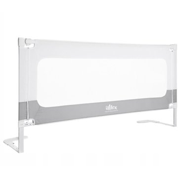 

iMex Zábrana na postel Smart 120 cm bílo-šedá