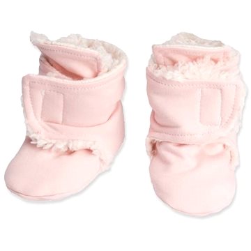 

Baby - Smile Capáčky basic - světle růžová s beránkem 6-9 měsíců