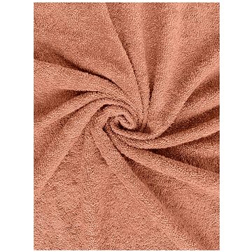 

Kaptan Prostěradlo Froté Lux do postýlky 60 × 120 cm meruňkové