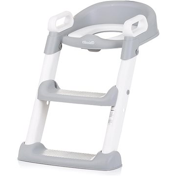 

CHIPOLINO Záchodové prkénko se žebříkem Skippy Grey