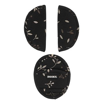 

Dooky Chránič pásu Romantic Leaves Black